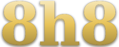 8h8 logo